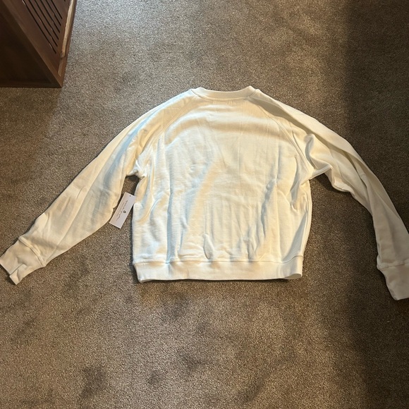 Spiritual Gangster Cream Warrior Vibes Sweatshirt - Picture 5 of 5